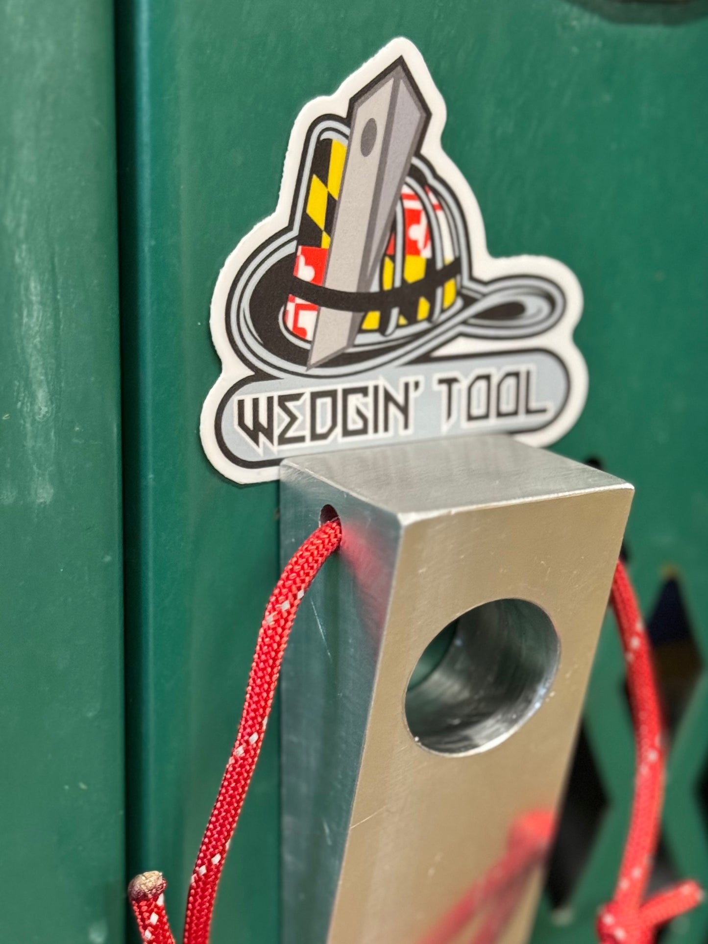 Wedgin' Tool Sticker - Ships for FREE