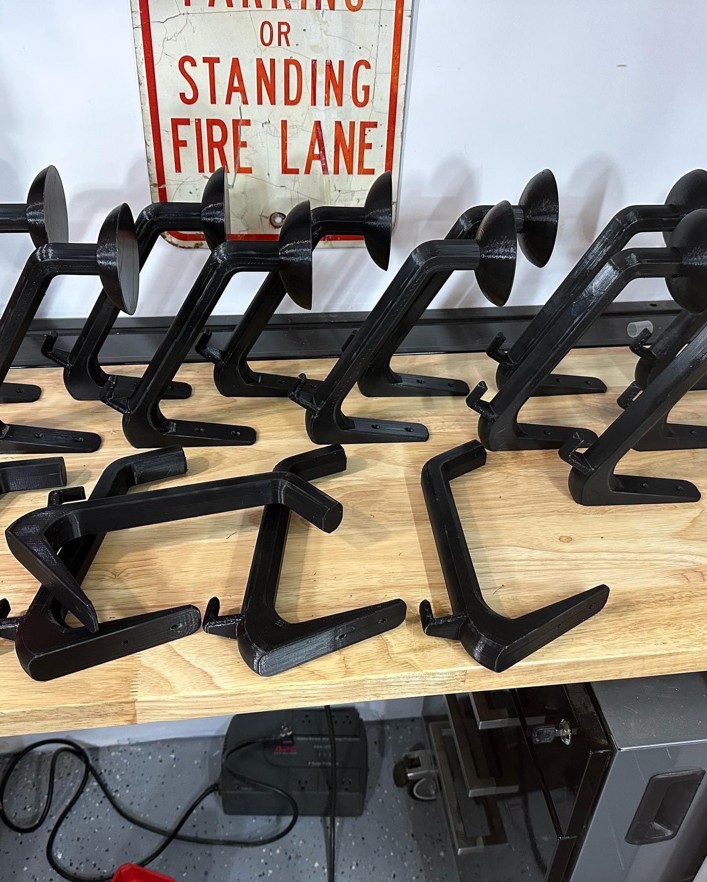 Fire Helmet Wall Mount Display