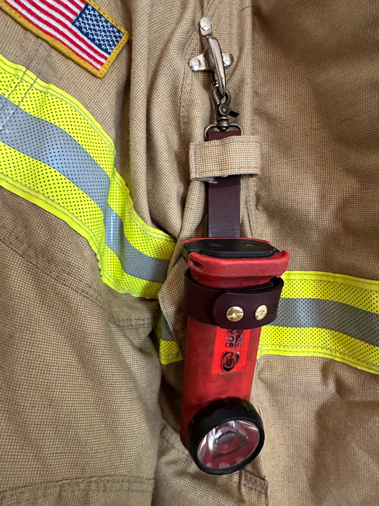 Leather Inverted Flashlight Strap