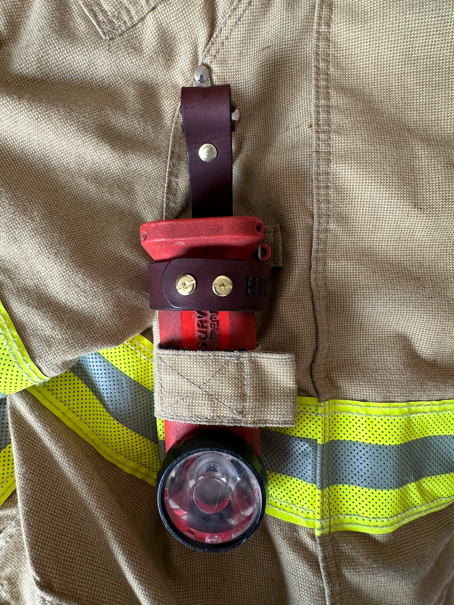 Leather Inverted Flashlight Strap