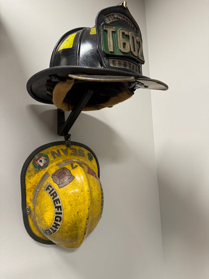 Fire Helmet Wall Mount Display