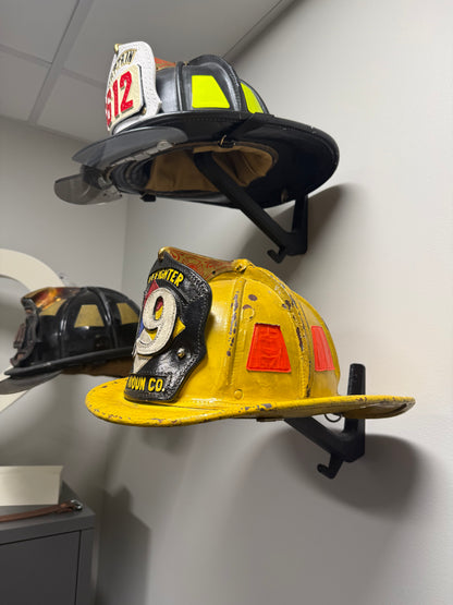 Fire Helmet Wall Mount Display