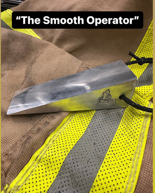 The Smooth Operator - 1 Firefighter Aluminum Door Chock, Forcible Entry Tool