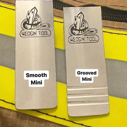 The Mini - Door/Window Aluminum Wedges- set of 2 , Door Chock, Forcible Entry To