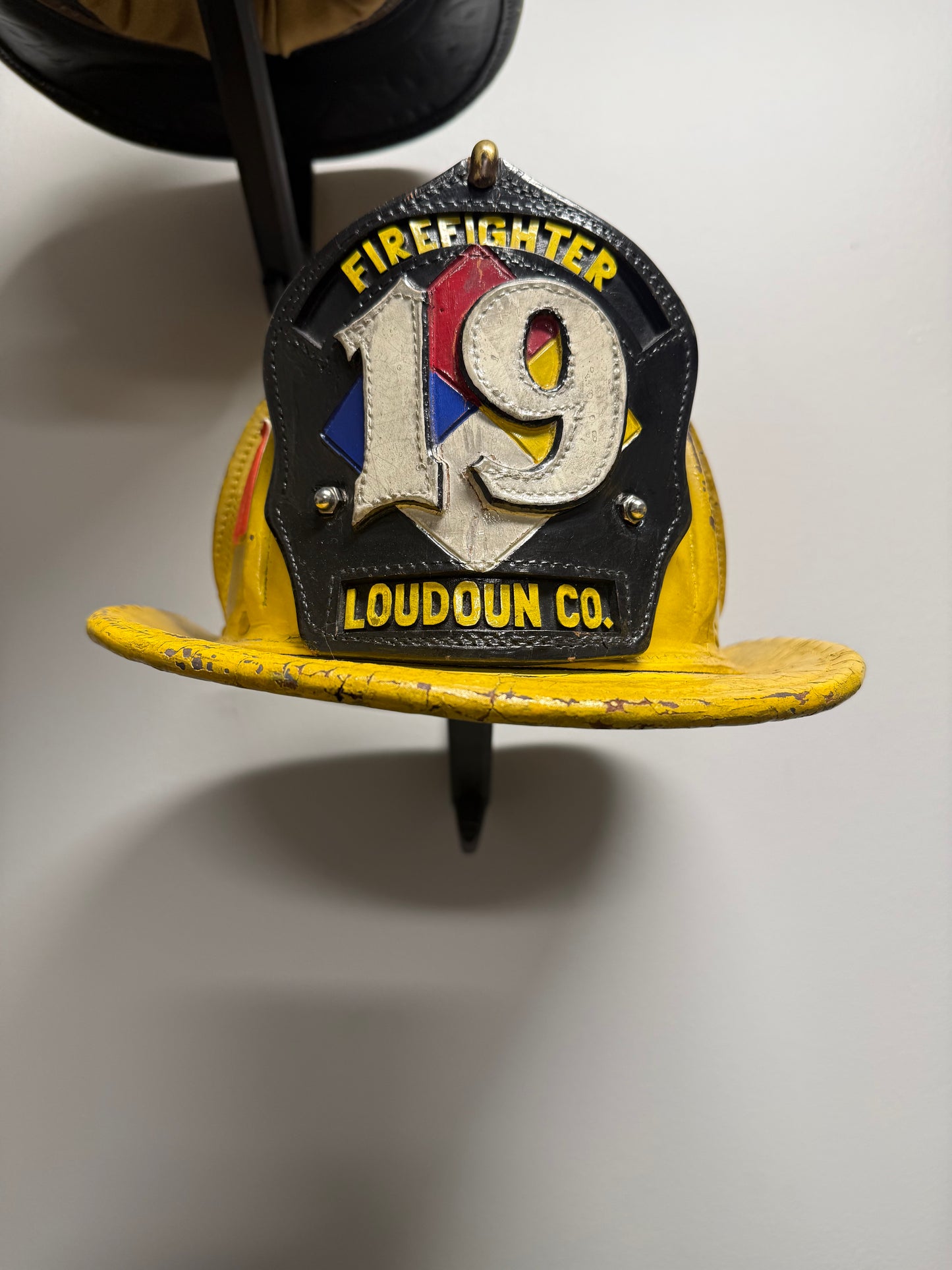 Fire Helmet Wall Mount Display