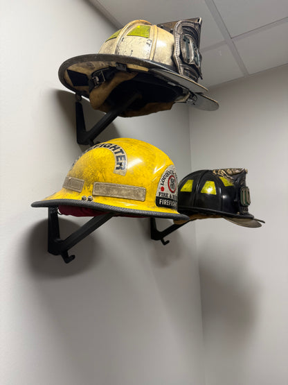 Fire Helmet Wall Mount Display